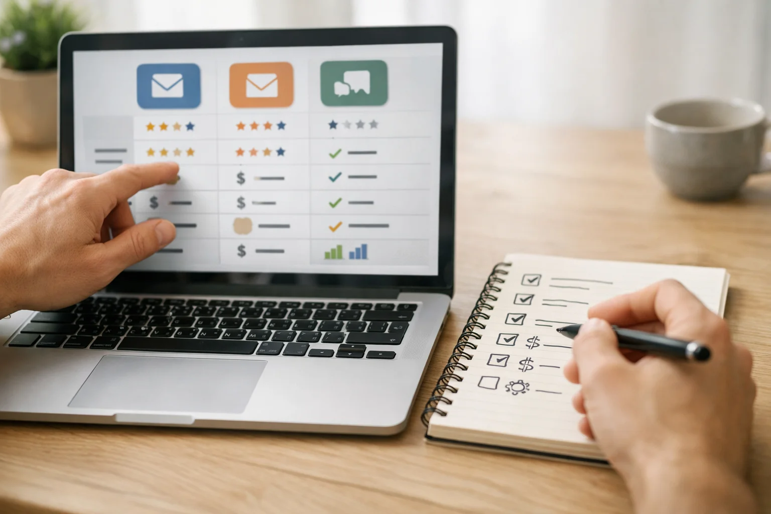 Wybór platformy do email marketingu według kryteriów zamiast rankingu